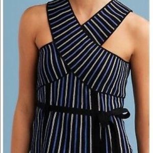 Carlisle blue white and black crossways top S